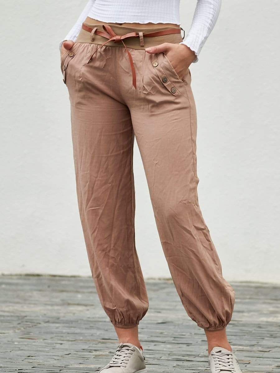 High Waist Casual Sweatpants